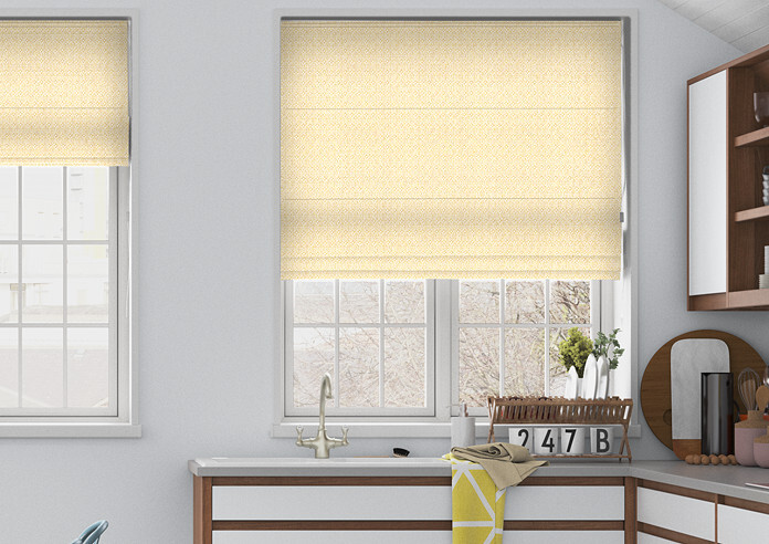 Aztec, Ochre - Roman Blind - Image 3